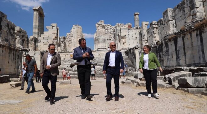 Vali Varol Didim’de temaslarda bulundu! Çalışmaları yerinde inceledi