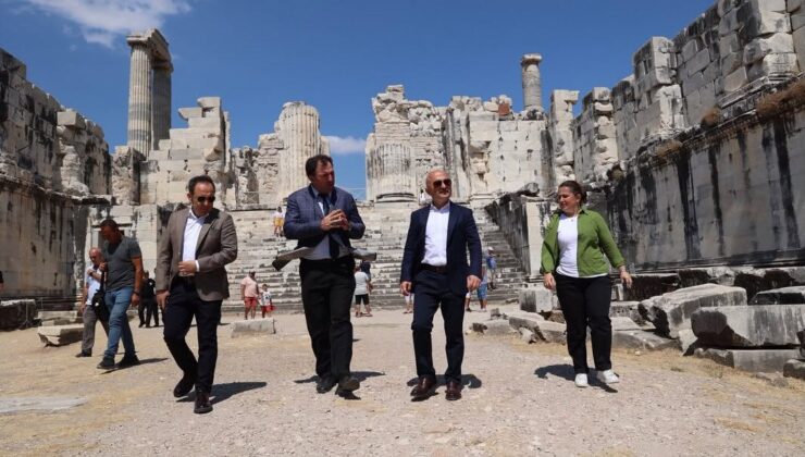 Vali Varol Didim’de temaslarda bulundu! Çalışmaları yerinde inceledi
