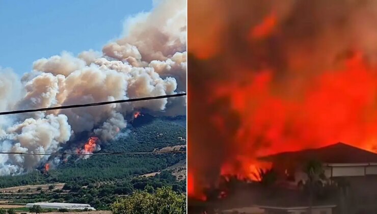 Türkiye’nin ciğerleri yanıyor… Hastane ve evler tahliye edildi, yollar kapatıldı!